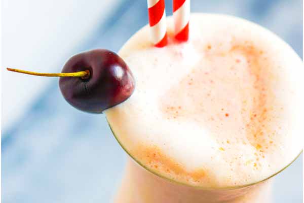 Peach Milkshake