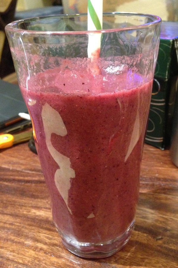 Blueberry and Kale Juice