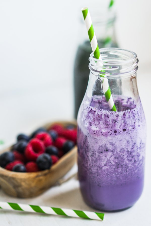 Blueberry and Spinach Smoothie