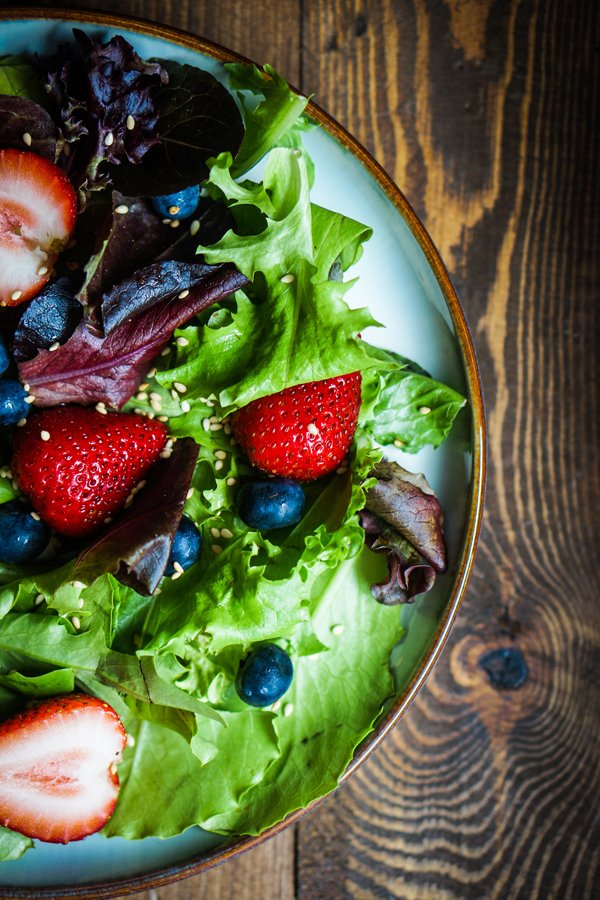 Toasted Pecan and Blueberry Salad