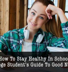 How to Stay Healthy in School