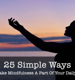 simple ways to make mindfulness
