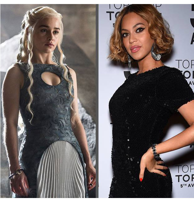 emilia clarke and beyonce