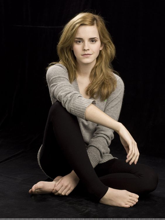 emma watson bare feet