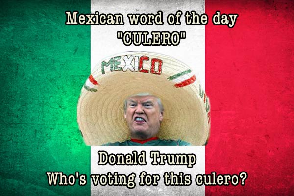 mexican word of the day culero